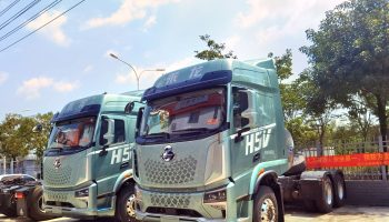 玉柴物流集團(tuán)商用車(chē)與物流事業(yè)部喜獲10臺(tái)乘龍LNG牽引車(chē)訂單