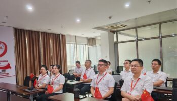 玉柴物流集團組織觀看紀念中國人民抗日戰(zhàn)爭暨世界反法西斯戰(zhàn)爭勝利80周年閱兵式